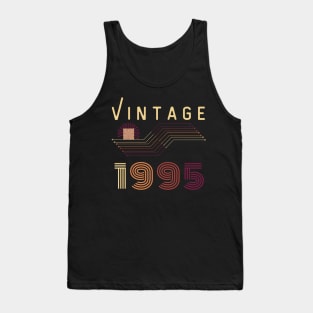 27 Year Old Retro Gift Vintage 1995 Classic Tank Top